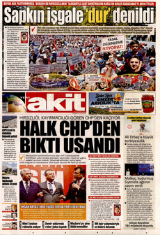 YENİ AKİT 16 Eylül 2024 Gazete Manşeti Küçük