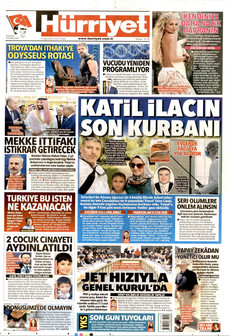 HÜRRİYET 9 Ağustos 2026 Gazete Manşeti Küçük